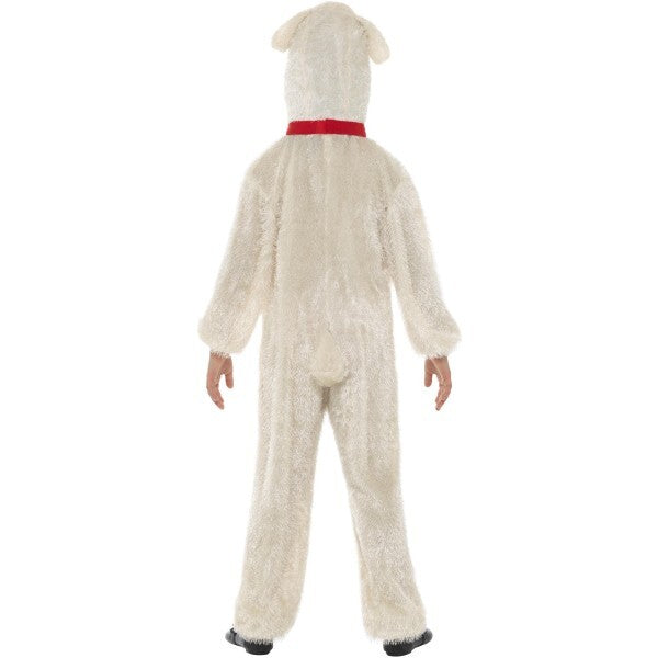 Smiffys lamb costume cream with jumpsuit and hood, UK version