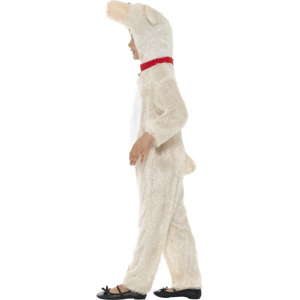 Smiffys lamb costume cream with jumpsuit and hood, UK version