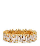 Suzanne Kalan yellow gold diamond eternity ring - British product