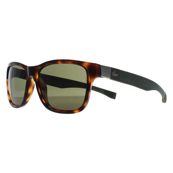 Lacoste L737S men's sunglasses Havana Green acetate frame, imported from the UK