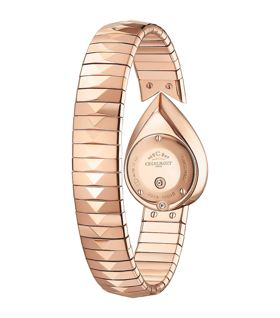 Chaumet rose gold Joséphine Aigrette watch 20.2mm (British brand)