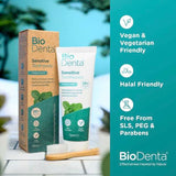 BioDenta Natural Whitening Toothpaste SENSITIVE Vegan 75ml GOODS Superdrug   