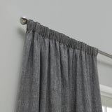 Habitat blackout curtains charcoal pencil pleat 117x137cm, UK version
