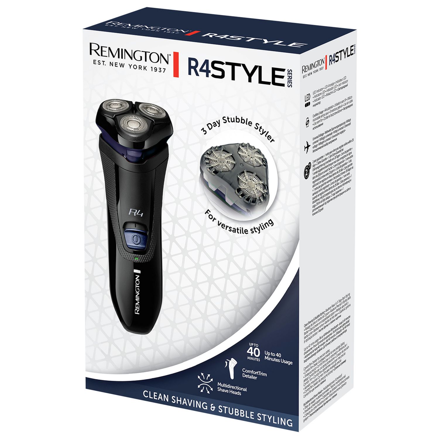 Remington R4002 cordless rotary shaver, imported from the UK