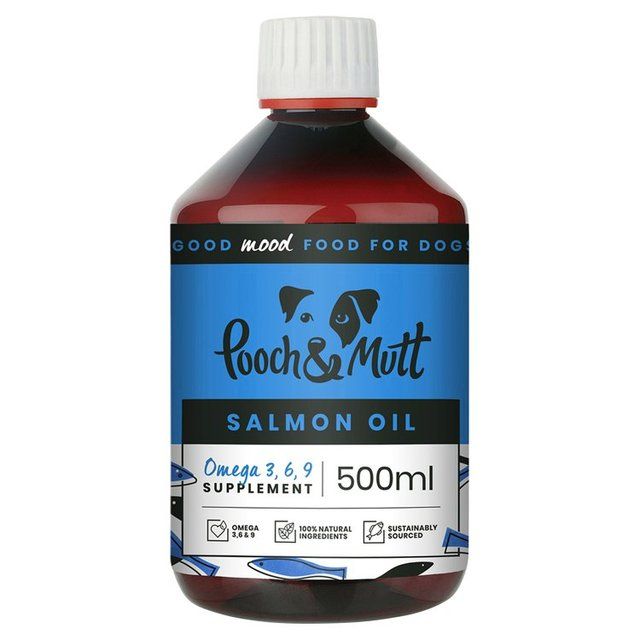 Pooch & Mutt Salmon Oil for Dogs & Cats   500ml