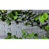 Habitat festoon solar lights 20 warm white 6m - British product