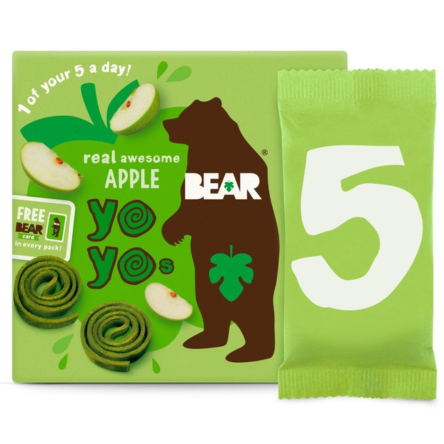 BEAR Fruit Yoyos Apple Multipack   5 x 20g GOODS M&S   