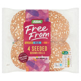 ASDA Free From 4 Seeded Brown Rolls GOODS ASDA   