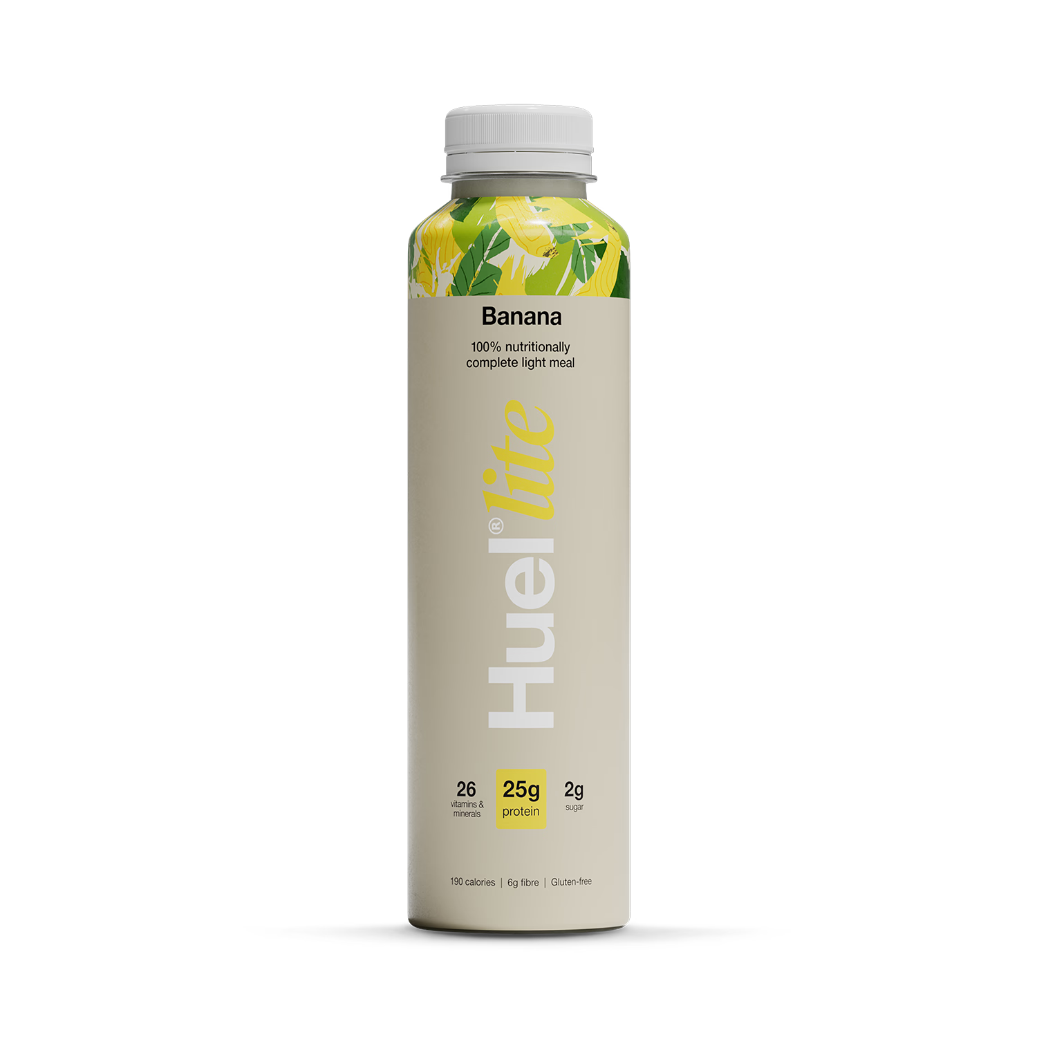 Huel Lite Banana meal drink 6x500ml, imported from the UK