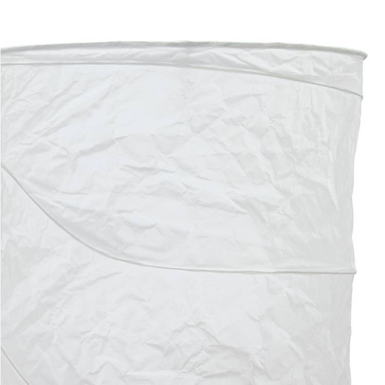 Argos Home tube paper floor lamp white, UK version