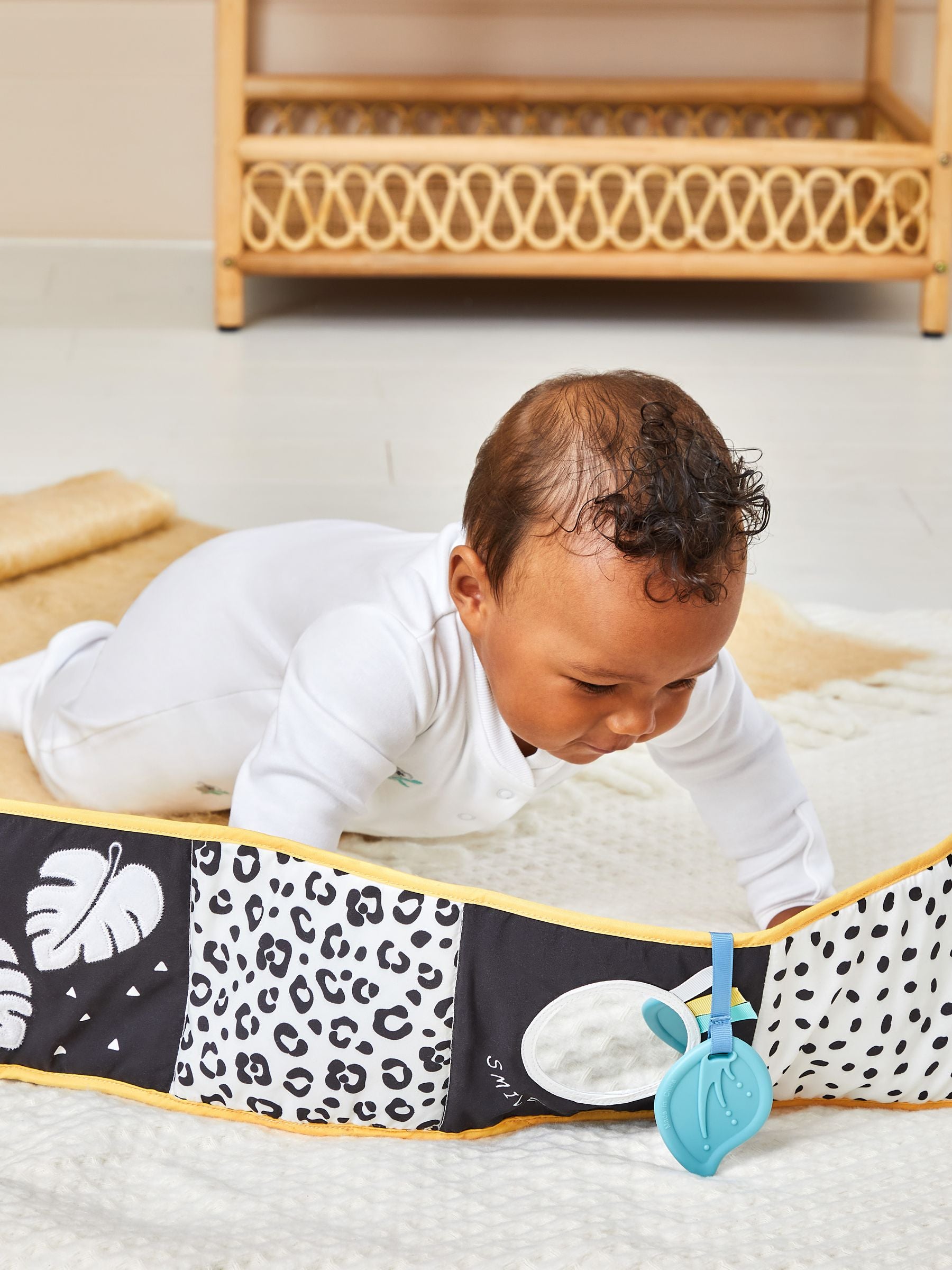 JoJo Maman Bébé Yellow Safari activity book (British brand)