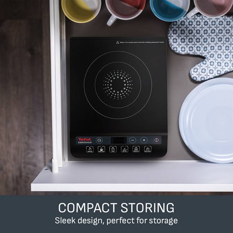 Tefal induction hob black 2100W - British product