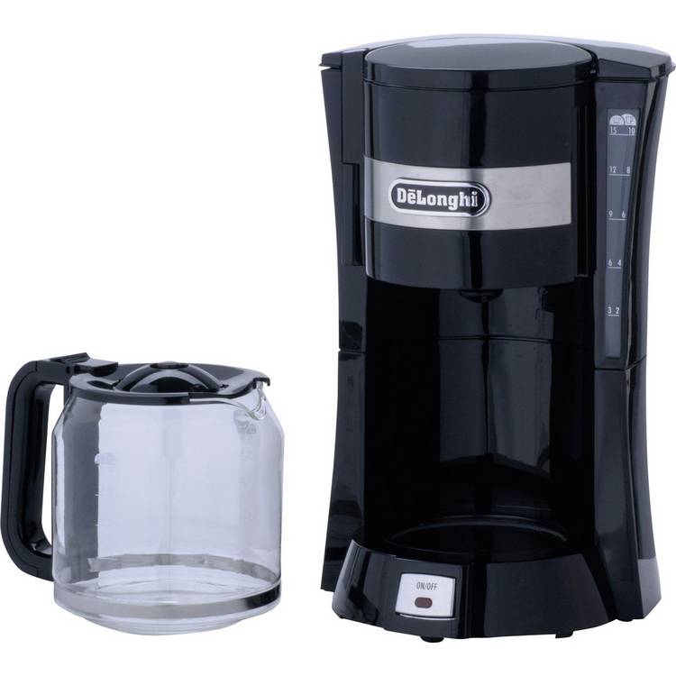 De'Longhi ICM15210 filter coffee machine (British brand)