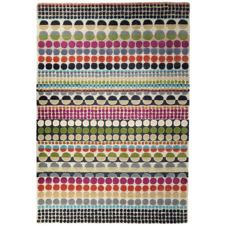 Habitat Bloomsbury geometric wool rug 140x200cm - British product