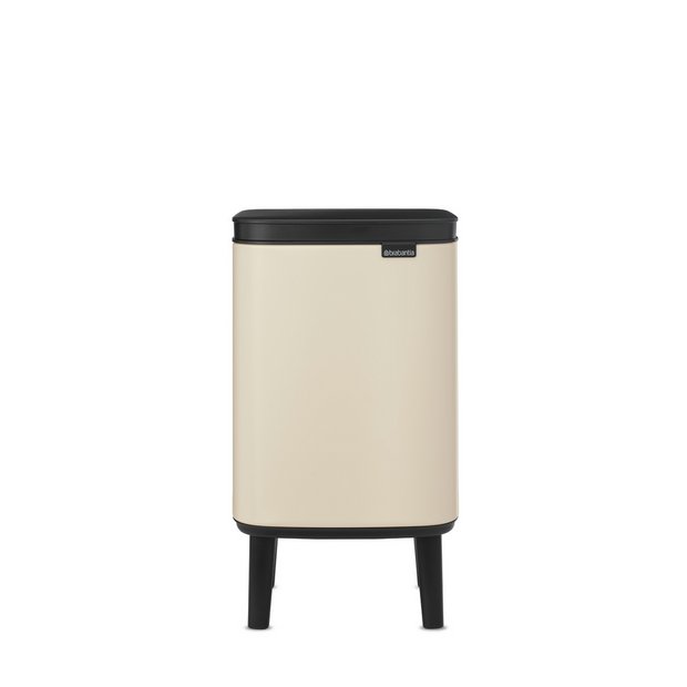 Brabantia waste bin soft beige 4 litre, imported from the UK