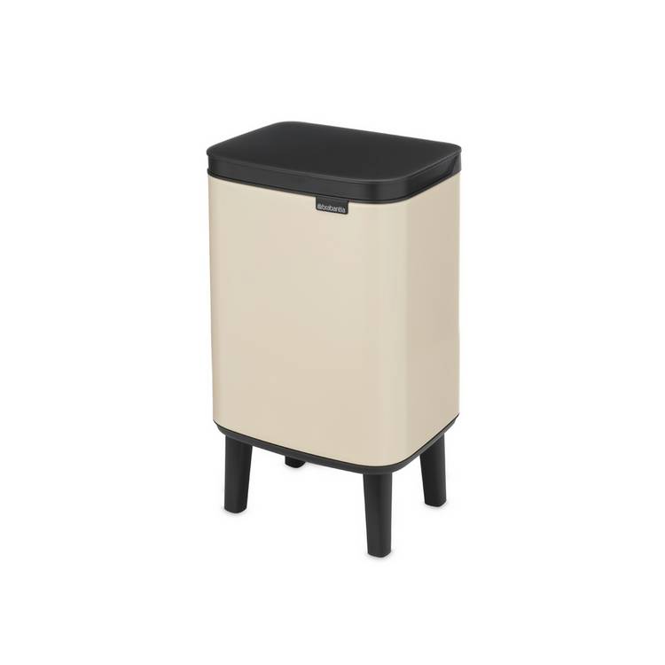 Brabantia waste bin soft beige 4 litre, imported from the UK