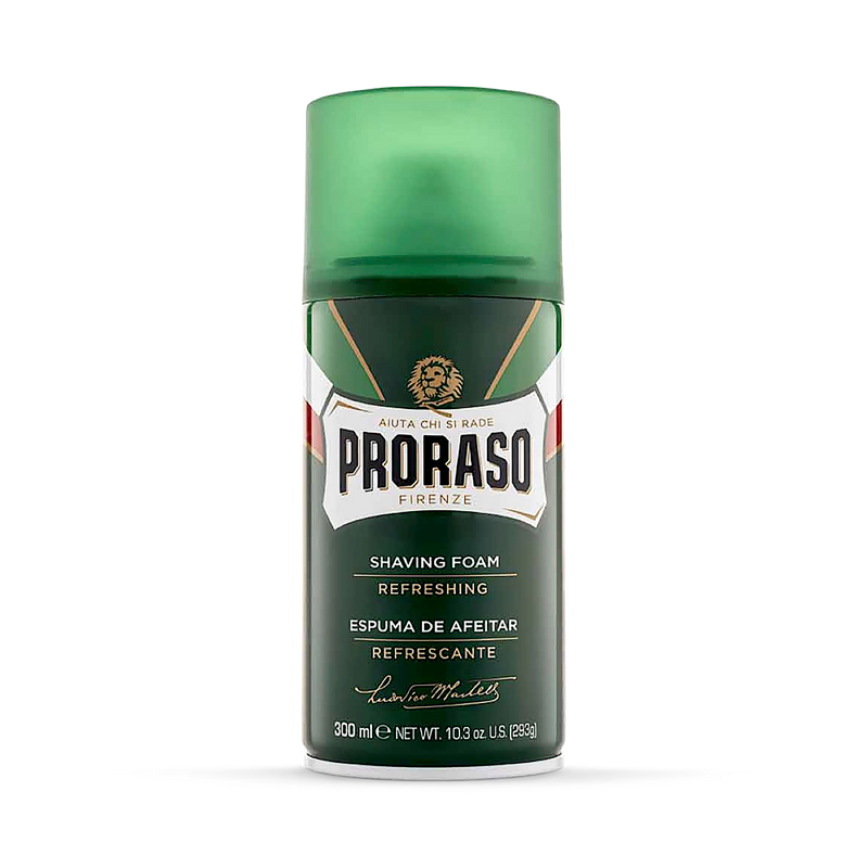 Proraso Refreshing Shaving Foam 300ml, imported from the UK