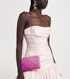 Judith Leiber Slim Slide Gradient Caviar clutch bag, imported from the UK