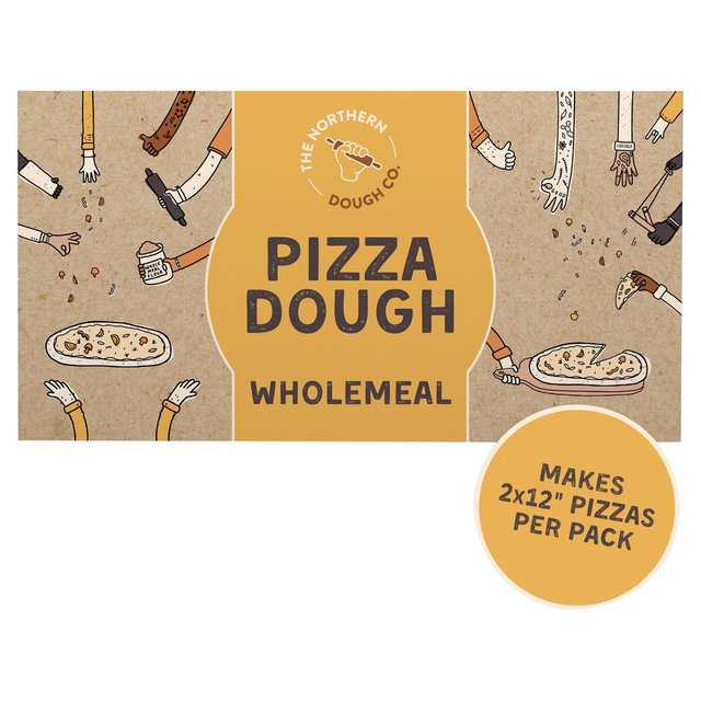 Northern Dough Co Wholemeal Pizza Dough Frozen   2 x 220g