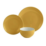 Argos Home mustard stoneware dinner set 12 piece - British product