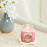 Yankee Candle Coral Peony medium scented candle (British brand)