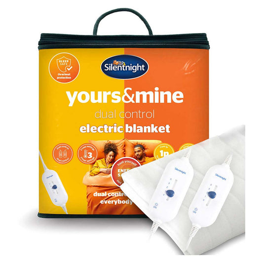 Silentnight Yours & Mine Electric Blanket King GOODS Boots   