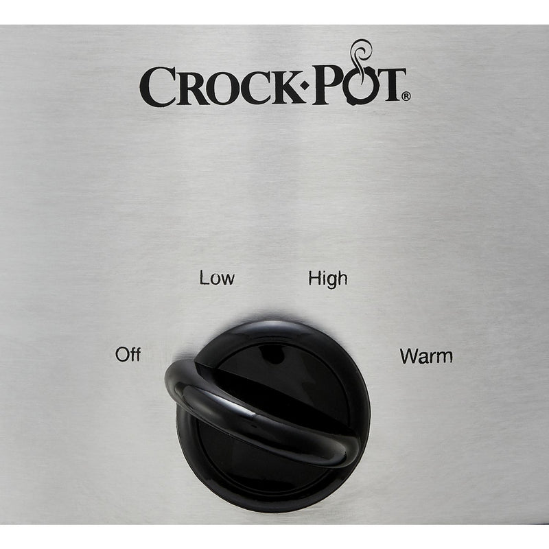 Crockpot slow cooker 5.6L stainless steel - British product