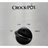 Crockpot slow cooker 5.6L stainless steel - British product