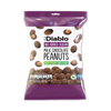 Diablo no added sugar milk chocolate peanuts 40g, imported from the UK