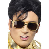 Smiffys Elvis sunglasses gold - British product