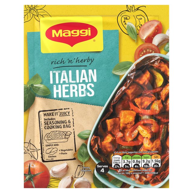 Maggi So Juicy Italian Chicken   37g