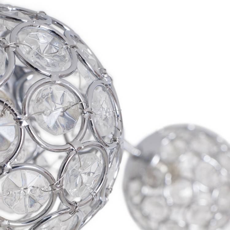 Argos Home three arm beaded ceiling light, imported from the UK