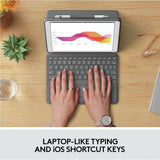 Logitech Combo Touch iPad case with trackpad, imported from the UK