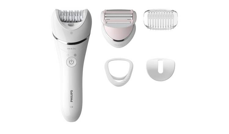 Philips Series 8000 BRE710/01 Wet & Dry Cordless Epilator