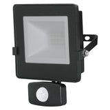 Luceco LED floodlight with PIR motion sensor 10W, UK version