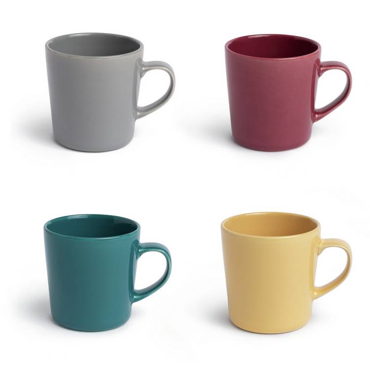 Habitat Colour Glaze stoneware mugs 305ml - British product