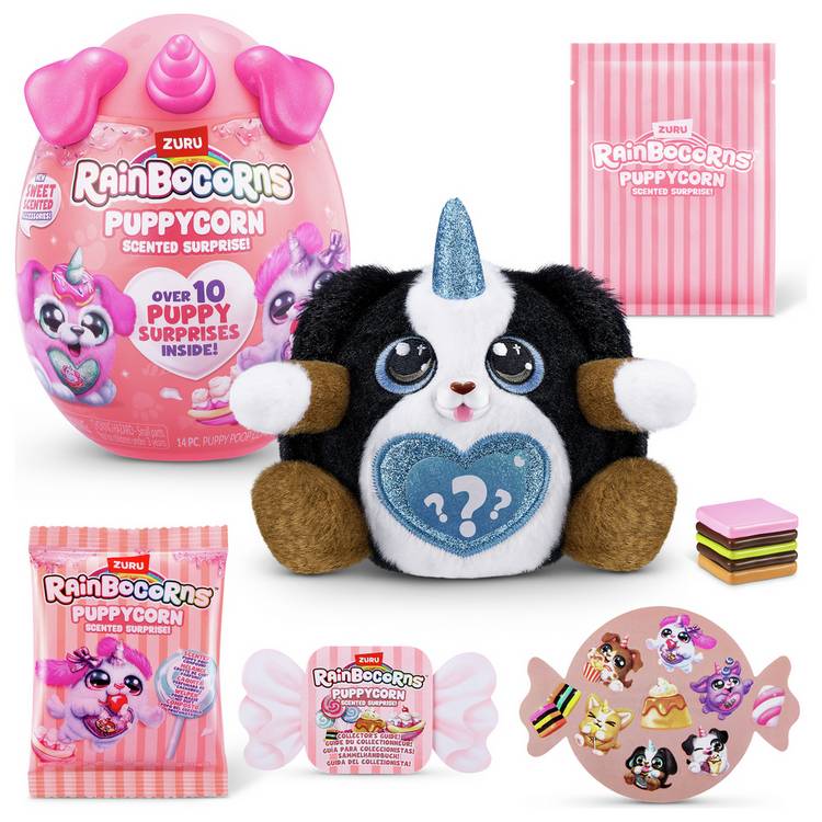 ZURU Rainbocorns Puppycorns plush toy - British product
