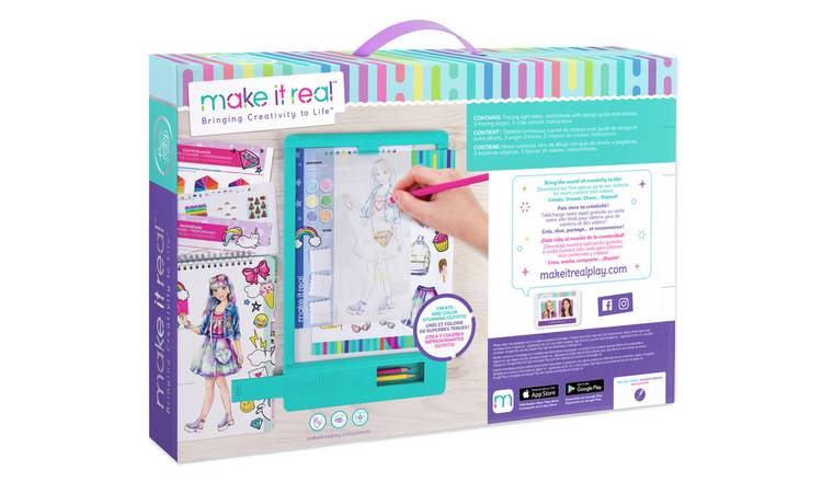 Make It Real Fashion Design Mega Set with Light Table