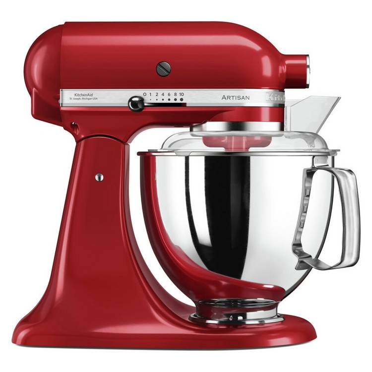 KitchenAid Artisan stand mixer 4.8 litre, imported from the UK