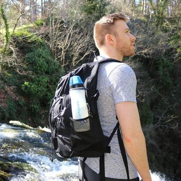 Pyramid SafeHydrate water filter bottle, UK version