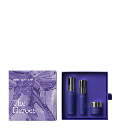 Harrods Emma Lewisham The Heroes Set Skincare Gift Set- Buy online at McGrocer