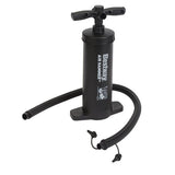 Pro Action double action hand pump with adaptors - British product