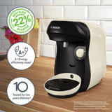 Tassimo by Bosch Happy Pod coffee machine in cream, UK version