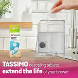 Tassimo by Bosch Happy Pod coffee machine in cream, UK version