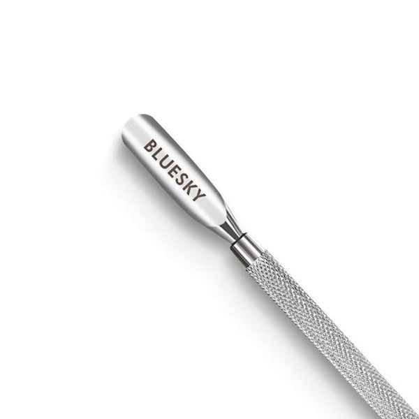 Bluesky cuticle pusher stainless steel nail tool - British product