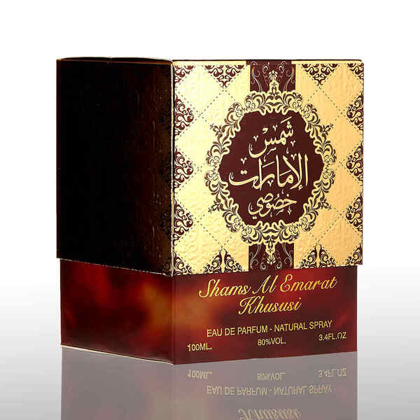 Ard Al Zaafaran Shams Emarat Khususi EDP 100ml with Deodorant - British product