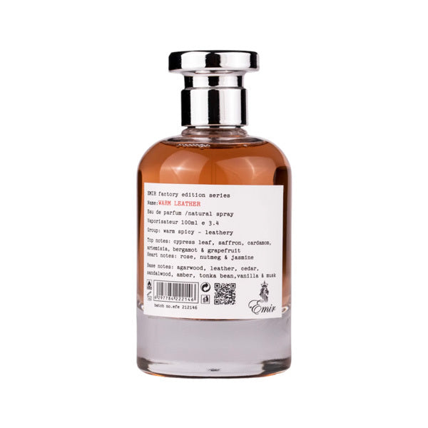 Paris Corner Eau de Parfum Warm Leather 100ml - British product