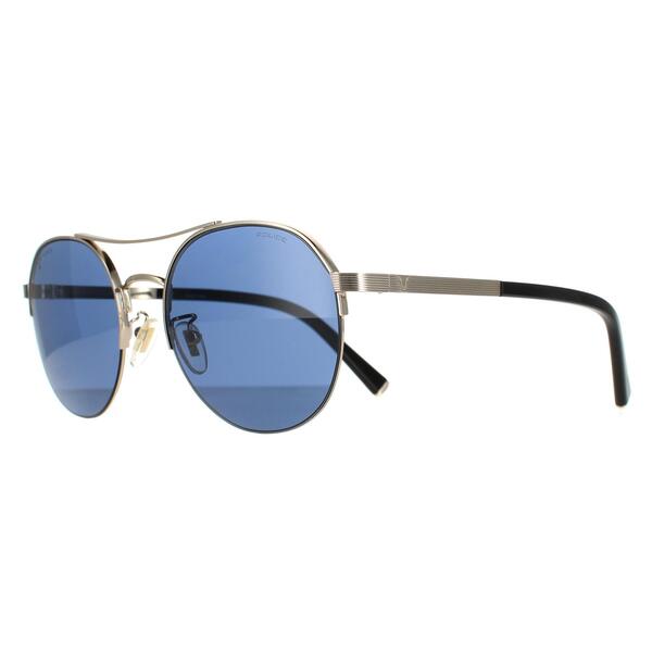 Police gold aviator sunglasses with round lenses, imported from the UK