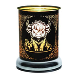 Aroma electric wax melter Highland Cow 17cm, UK version
