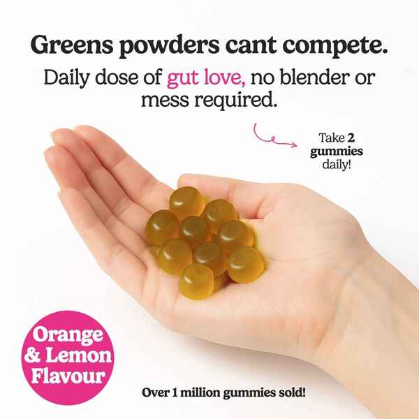 Innooova Grooovy Greeens 10 gummies - British product